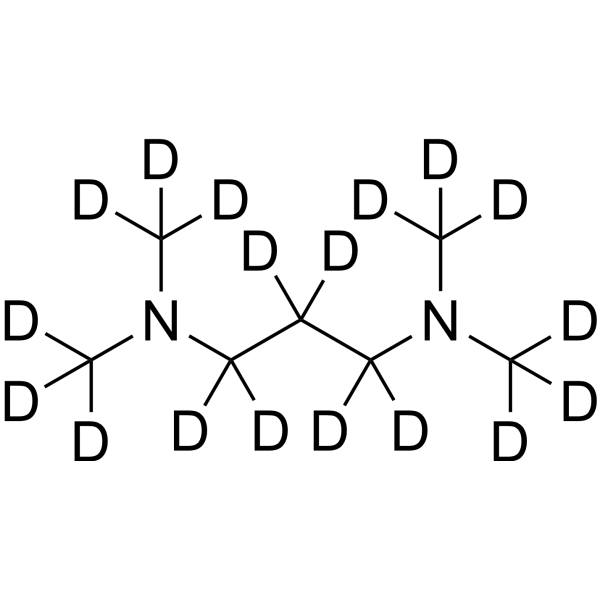 N1,N1,N3,N3-Tetramethylpropane-1,3-diamine-d18 (Tetramethylpropylenediamine-d18) 1398065-52-5